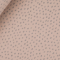 Preview: Jersey taupe Tupfen