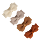 Preview: Schleifen Haarspangen 4er Set Rainbow
