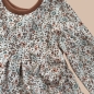 Preview: SOFORTKAUF STufenkleid Mini Flowers Peach I Gr. 110