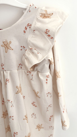 Ruffle Dress - Christmas Time