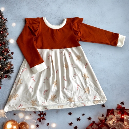 Basic Dress Christmas I Lebkuchenmann