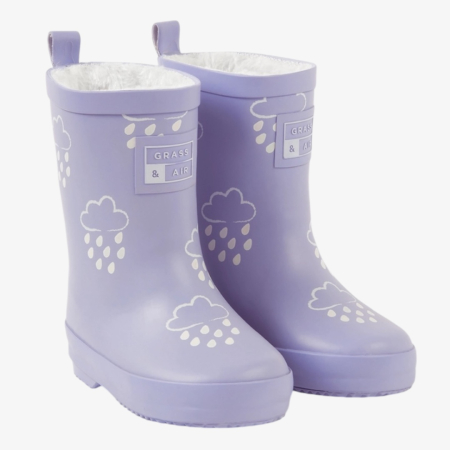 Gummstiefel Flieder