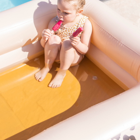Aufblasbarer Pool beige Leo 200cm