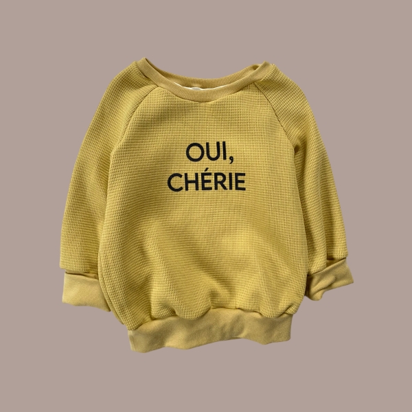 SOFORTKAUF Sweater Oui Cherie I Gr.86/92