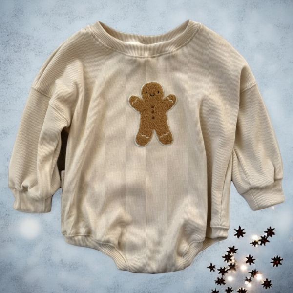 Rib Romper Lebkuchmann