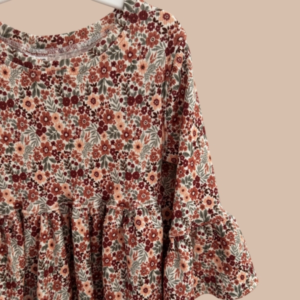 SOFORTKAUF Boho Dress Autum Flowers I Gr.122