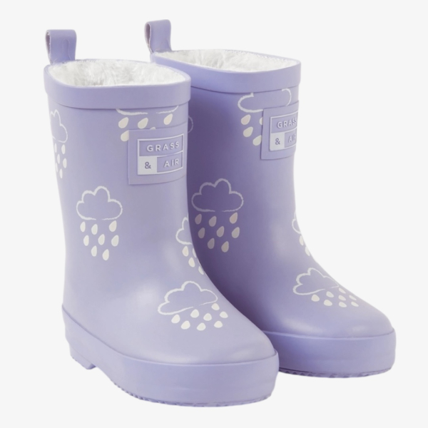 Gummstiefel Flieder