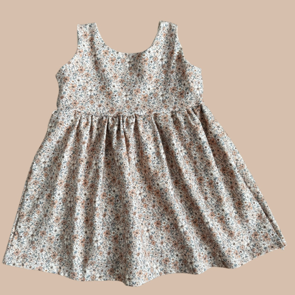 SOFORTKAUF Summerdress Sandblumen I Gr.92