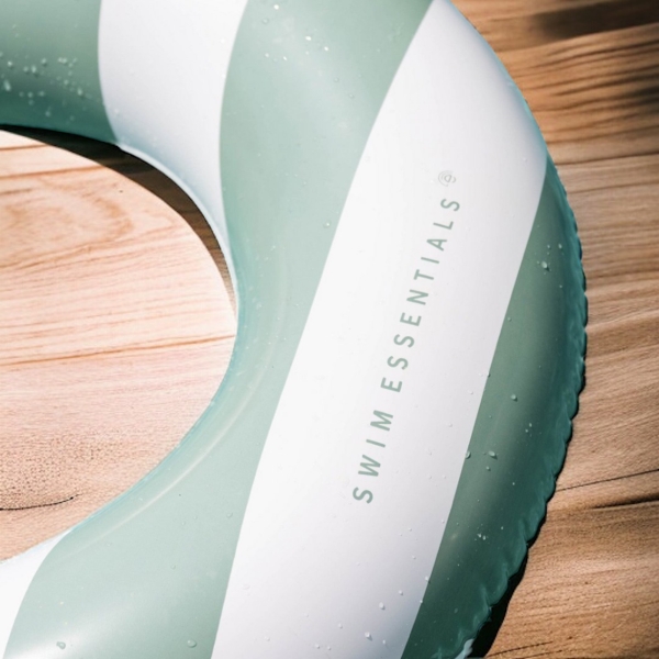 Schwimmring Stripes mint 90cm