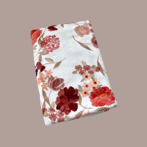 Handtuch Big Aquarell Flowers
