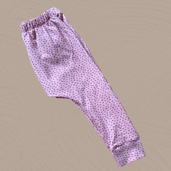 SOFORTKAUF Slim Harem dots rosa I Gr.86