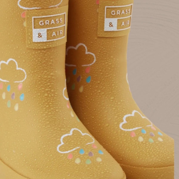 Gummstiefel Senf