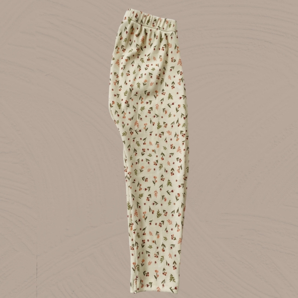 SOFORTKAUF Leggings Rib Tulpen I Gr.98