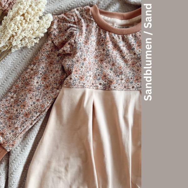 Basic Kleid I Sandblumen