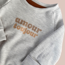 SOFORTKAUF Sweater Amour toujour I Gr.74/80