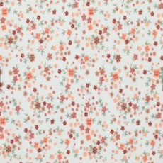 Ribjersey Miniflowers orange-red