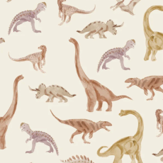 Waffle Jersey I Pastell Dino