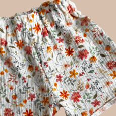 SOFORTKAUF Leggings Musselin Shorts Flowers I Gr.98