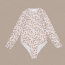 UV Badeanzug Leo beige