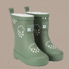 Gummstiefel Salbei