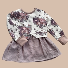 SOFORTKAUF Cropped Sweater violett I Gr.104