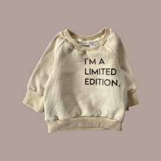 SOFORTKAUF Sweater natur "Limited Edition" I Gr.50/56