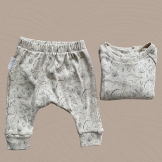 SOFORTKAUF Dino Set beige I Gr.62/68