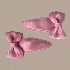 Baby-Haarspangen 2er Set rosa