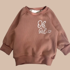 SOFORTKAUF Sweater Oh Girl I Gr.74/80